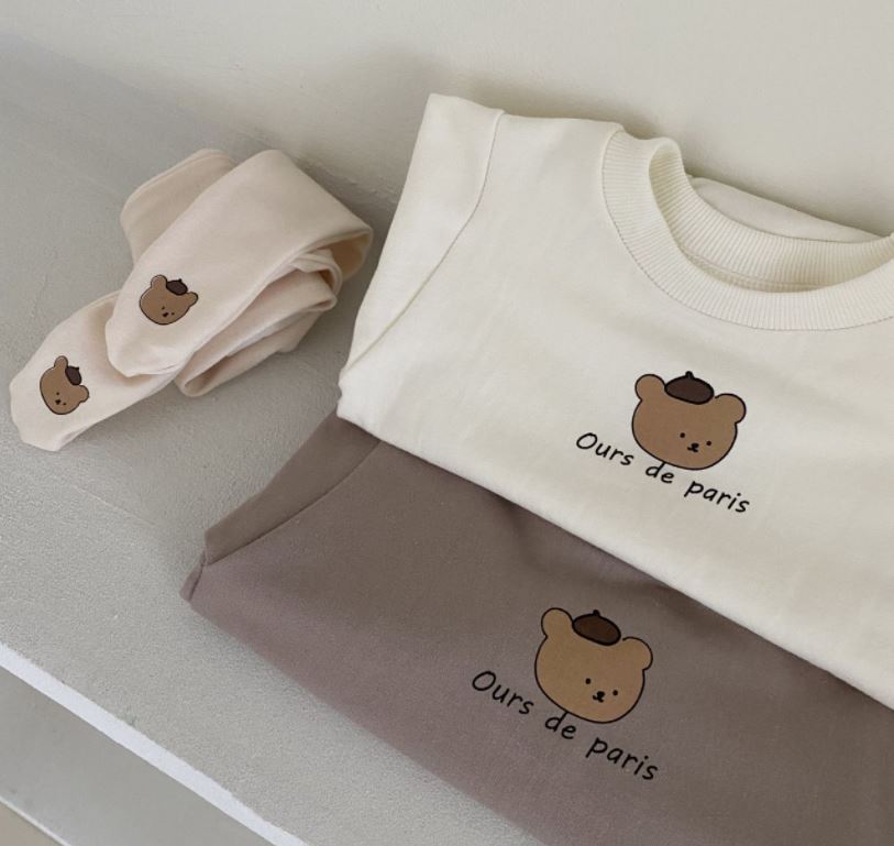 Paris Bear Bodysuit