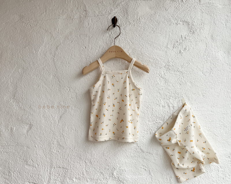 Baby Flower Tanktop Set