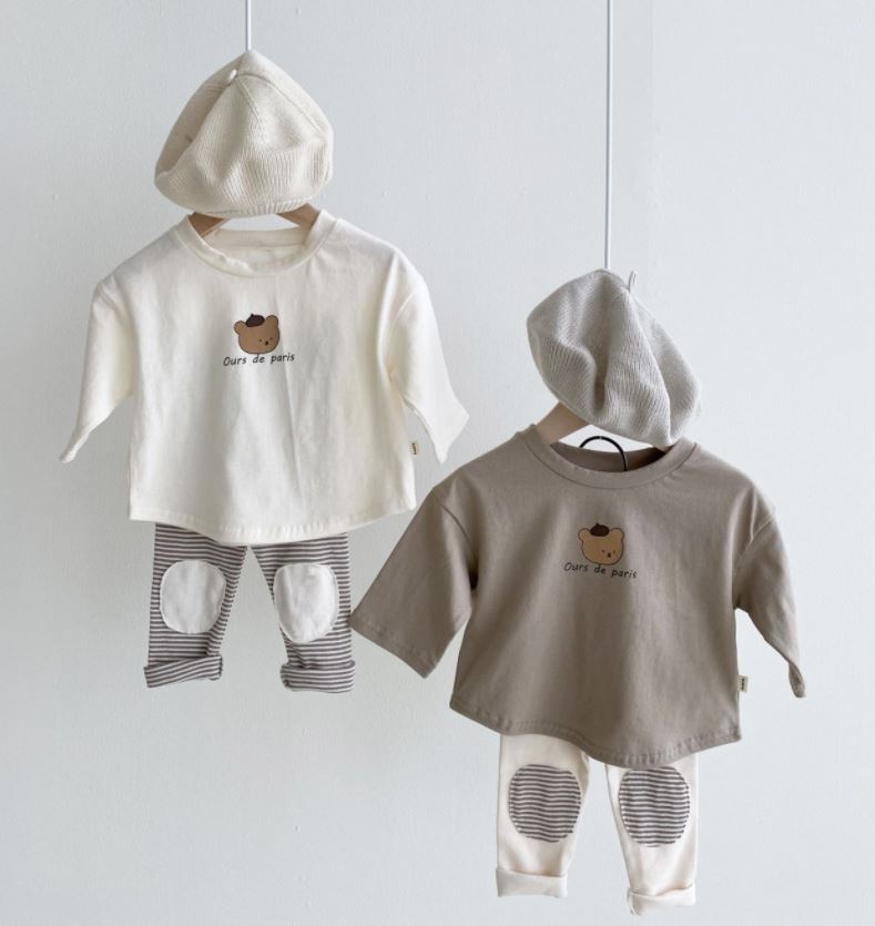 Paris Bear Bodysuit
