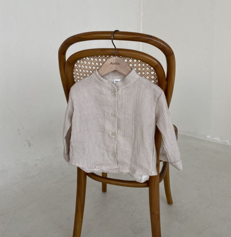 Gingham Button Down Shirt