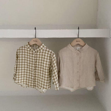 Gingham Button Down Shirt