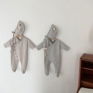 Cozy Romper with Bonnet