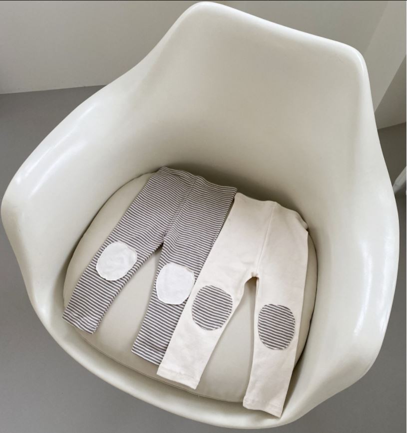Circle Patched Leggings