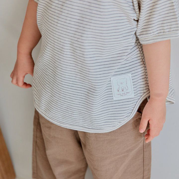 Stripes Piping Tee
