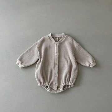 Waffle Baby Romper