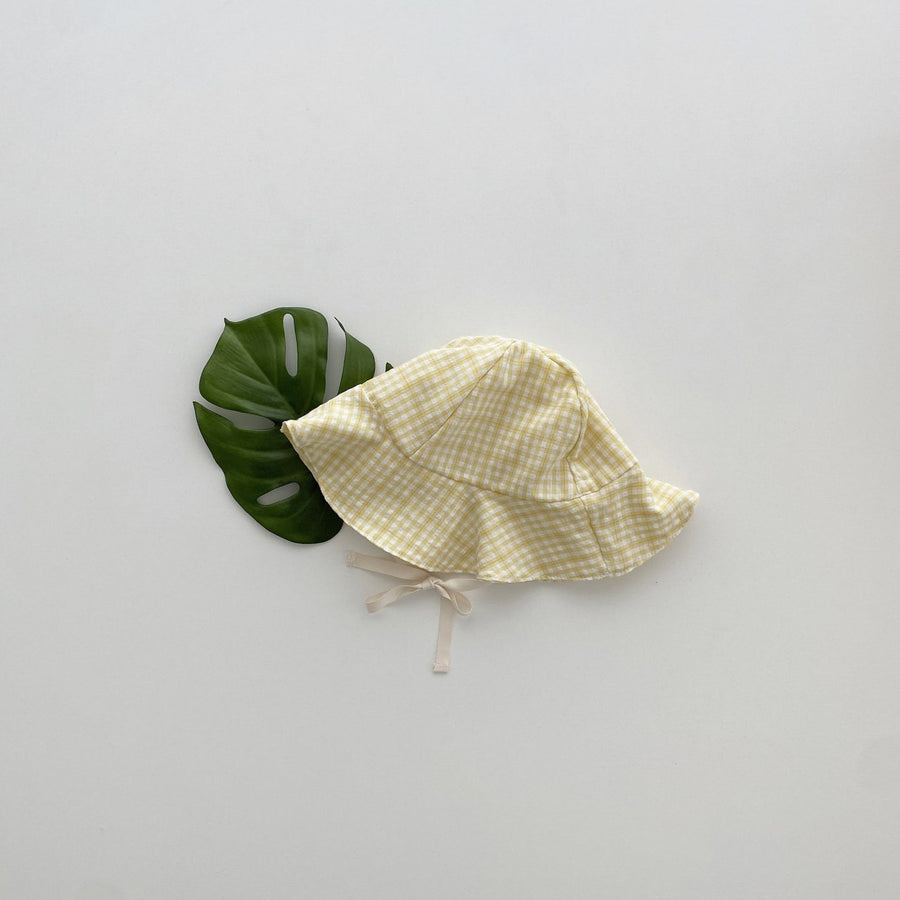 Checkered Bucket Hat