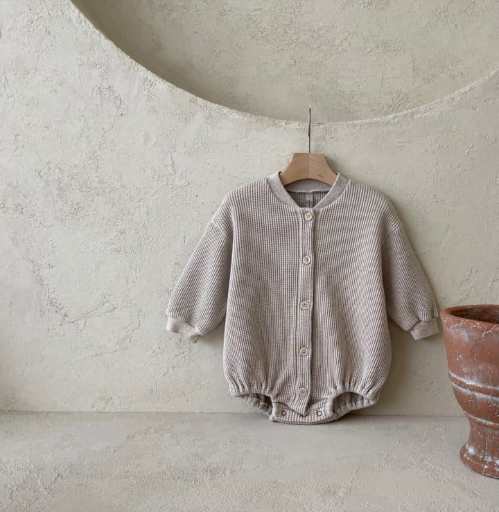 Waffle Baby Romper