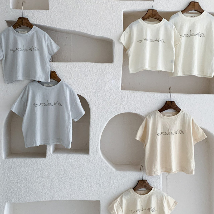 Paper Dino Tee
