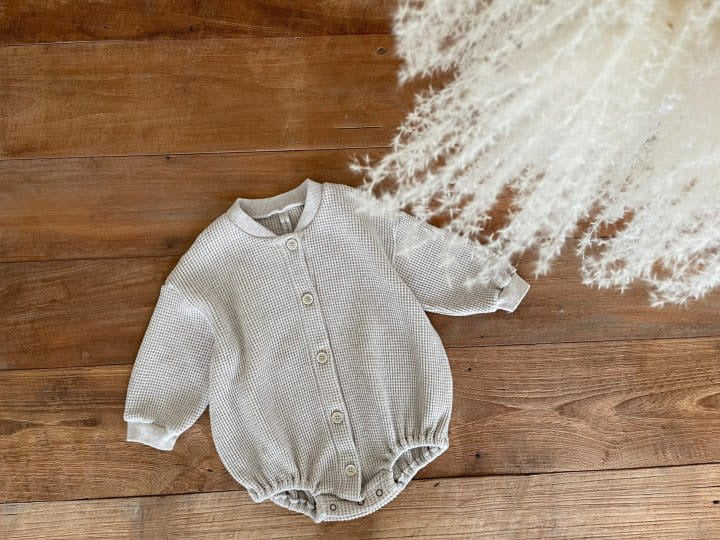 Waffle Baby Romper