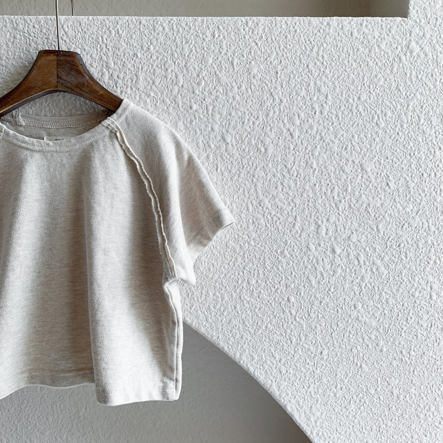 Almond Romper and Tee