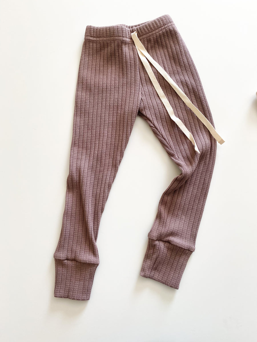 Ribbed Knit Leggings