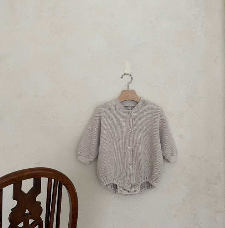 Waffle Baby Romper